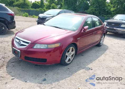 2004 Acura Tl из США, поврежденный, VIN 19UUA66284A010609